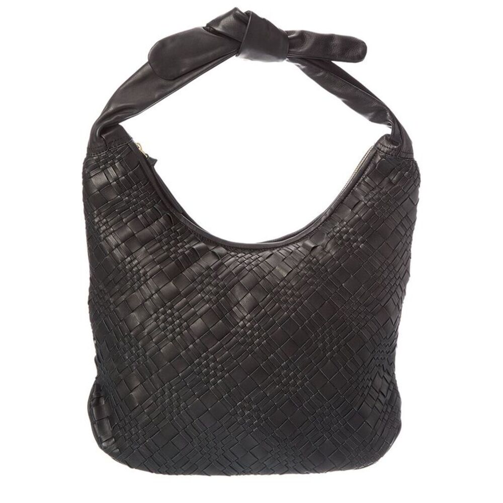 Rafé Sue Leather Hobo Bag, Black